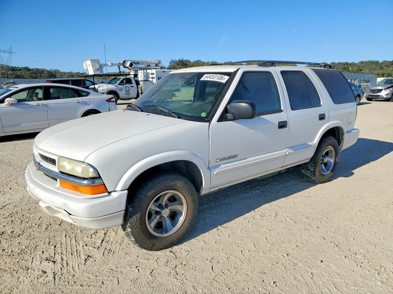 2004 Chevrolet Blazer Белый vin: 1GNCS13X54K105222