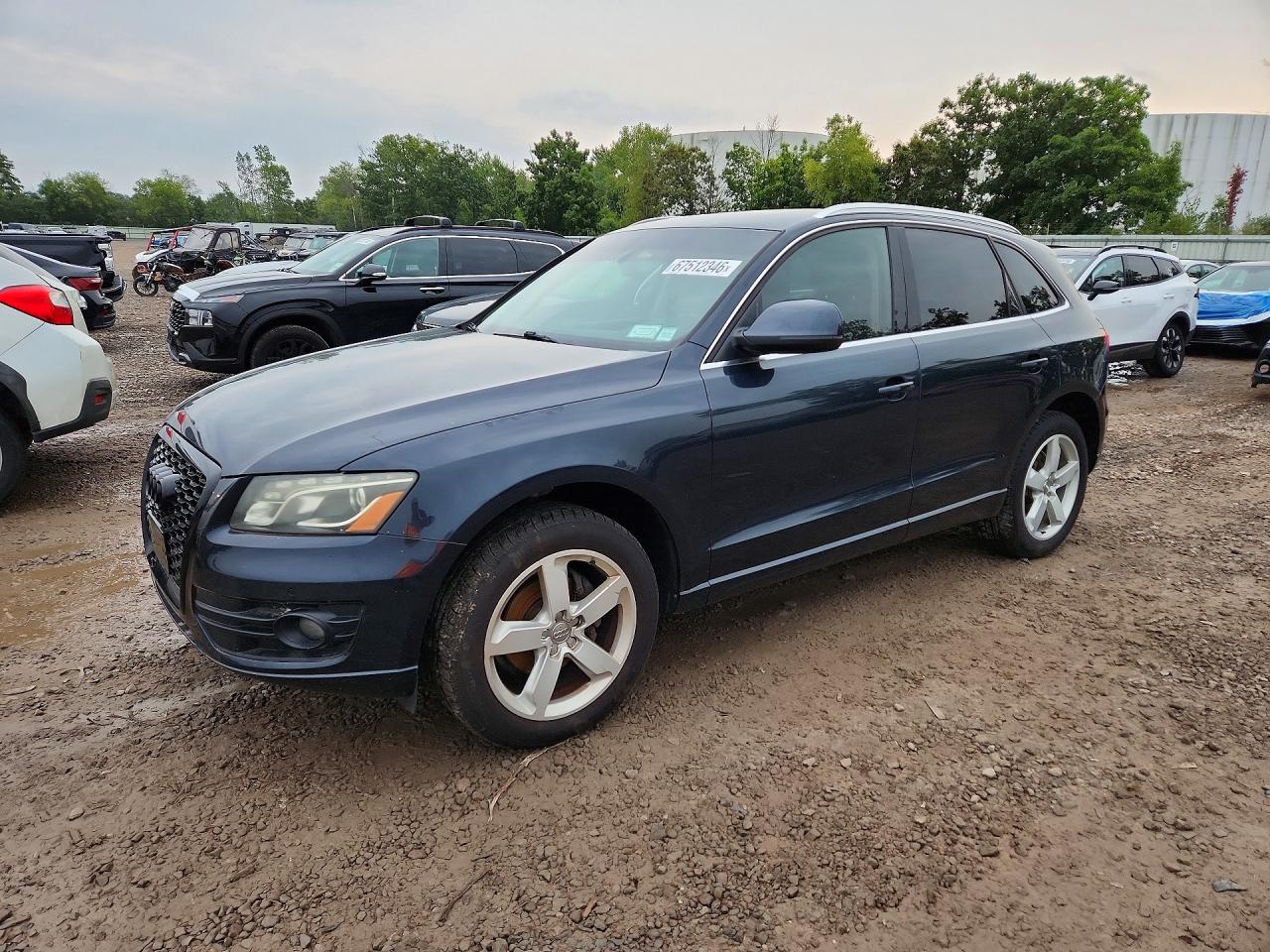 2012 Audi Q5 Premium Plus Blue vin: WA1LFBFP6CA124777