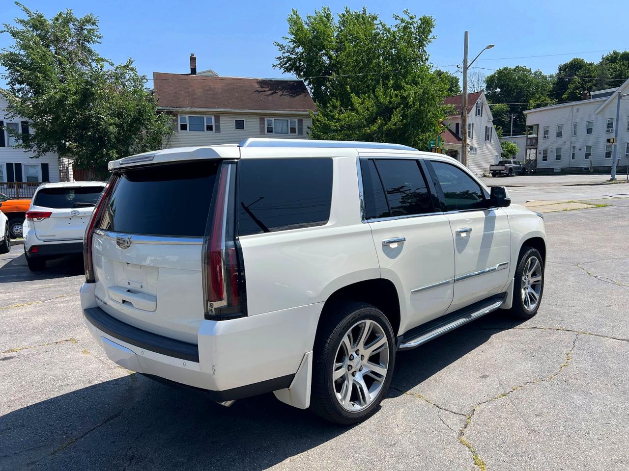 2015 Cadillac Escalade Premium White vin: 1GYS4NKJ2FR678120