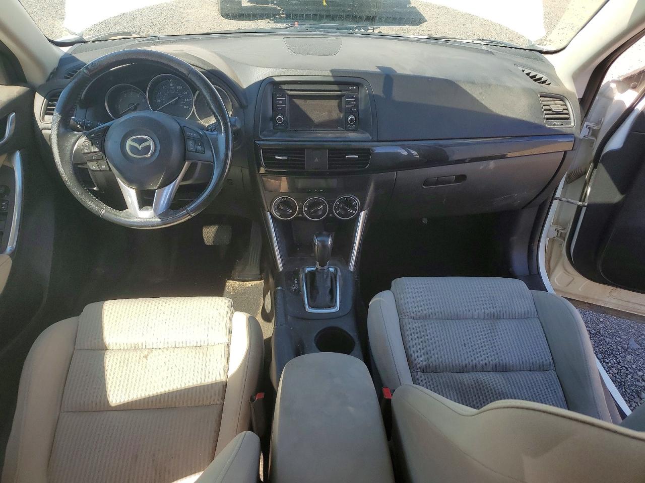 2015 Mazda Cx-5 Touring White vin: JM3KE4CY8F0495521