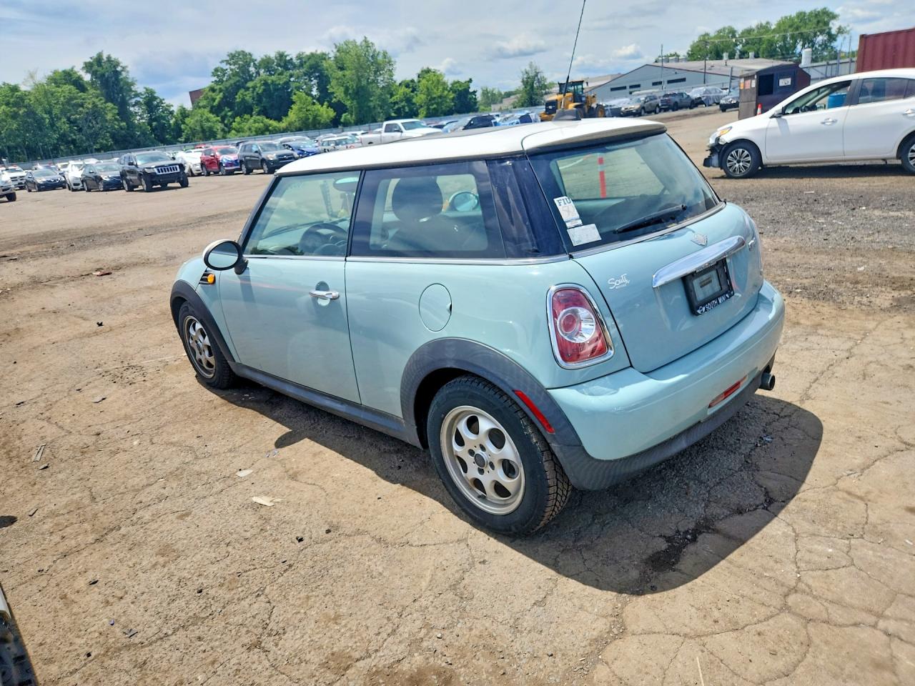 2013 Mini Cooper Turquoise vin: WMWSU3C54DT684154