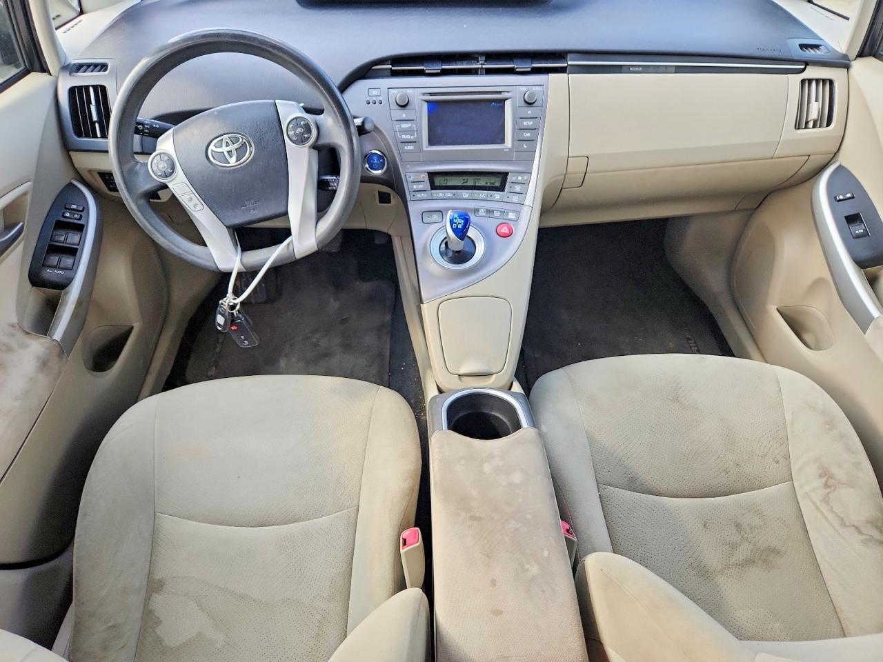 2013 Toyota Prius Two Teal vin: JTDKN3DU6D5617775