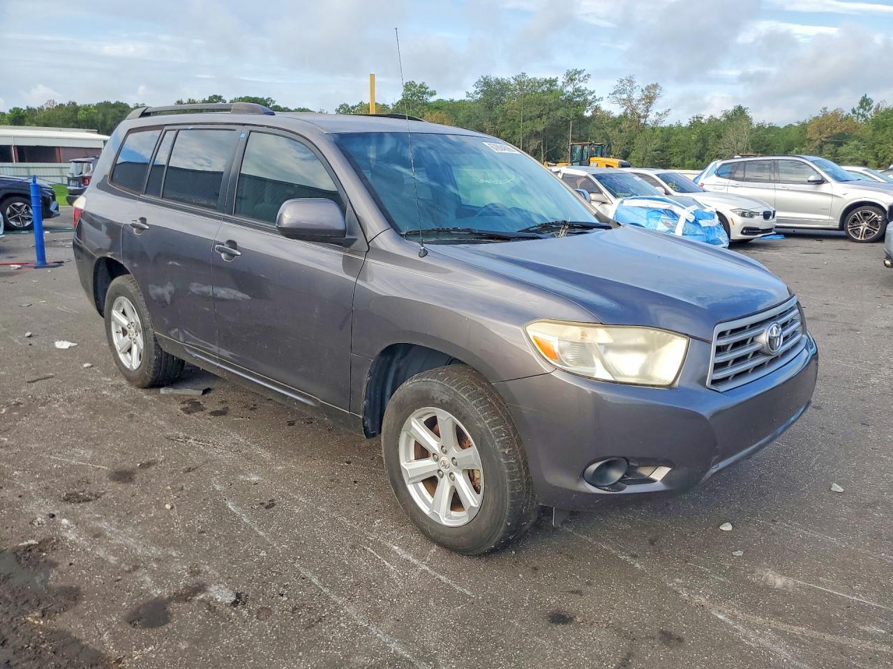 2010 Toyota Highlander Base Gray vin: JTEZA3EH1A2008923
