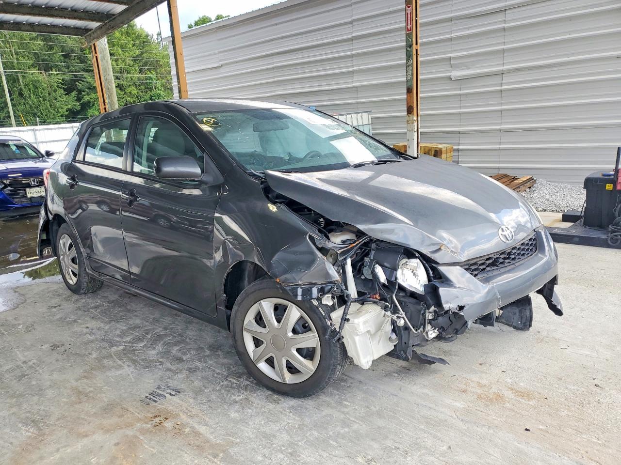 2011 Toyota Matrix Base Gray vin: 2T1KU4EE7BC739559