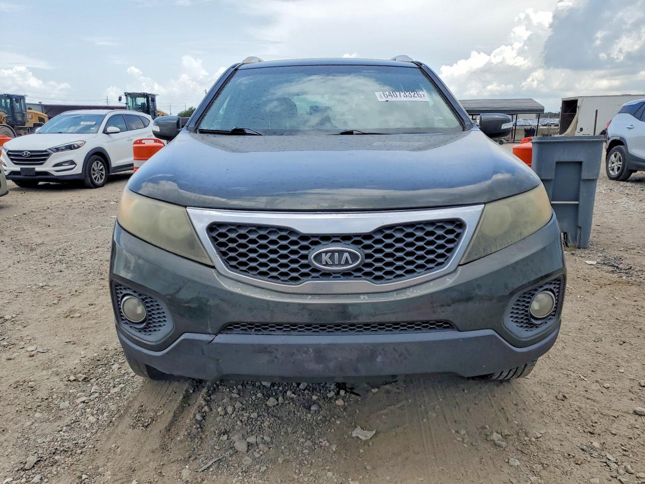 2012 Kia Sorento Lx Silver vin: 5XYKT4A29CG190757