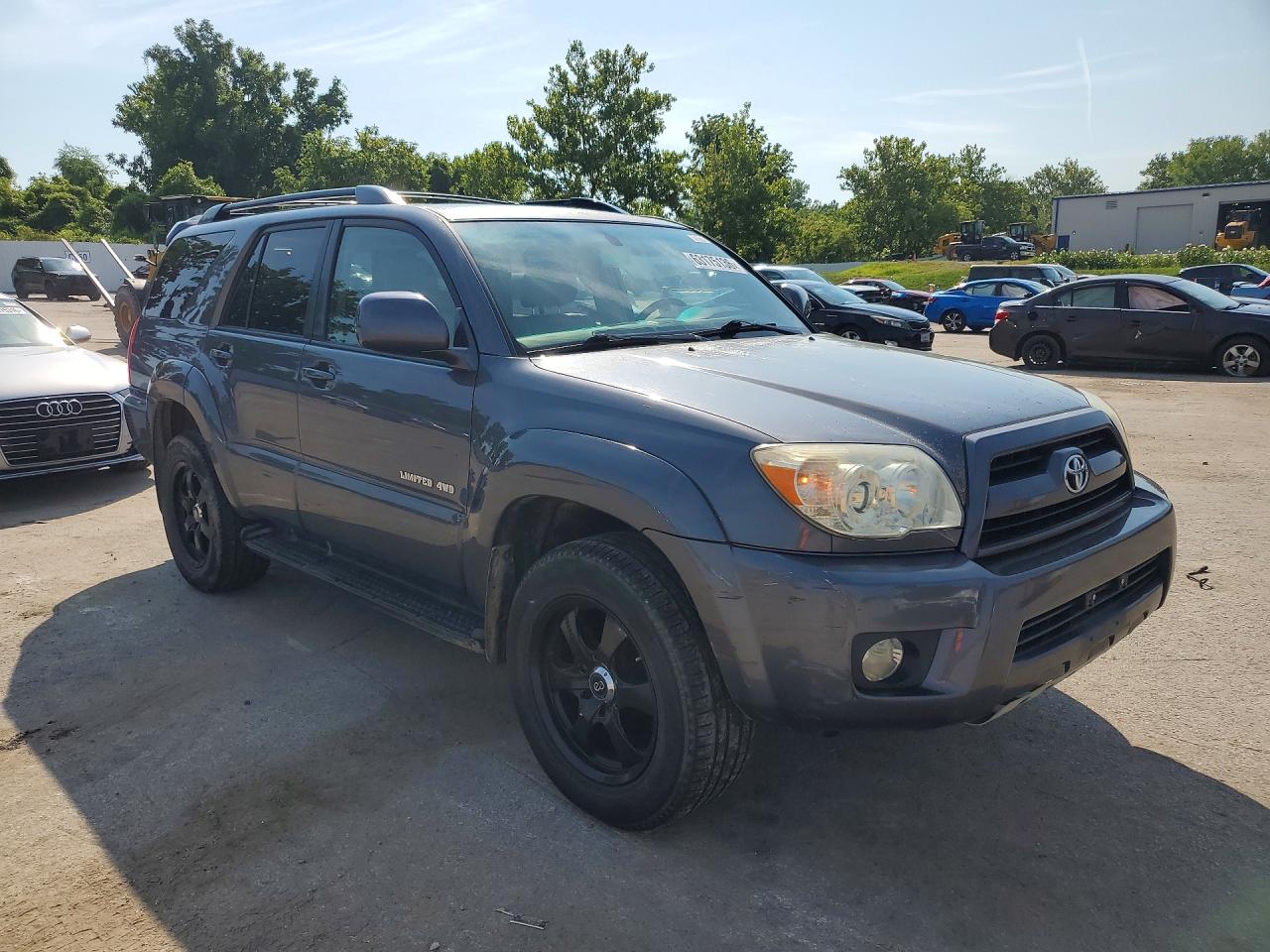 2007 Toyota 4runner Limited Gray vin: JTEBU17R170116031