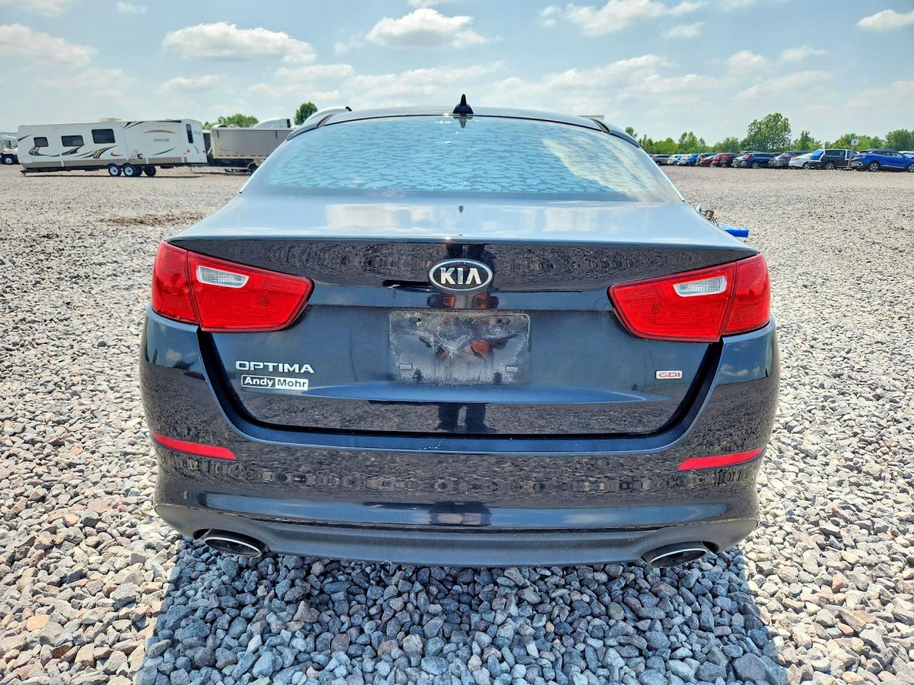 2015 Kia Optima Lx Black vin: KNAGM4A71F5659171