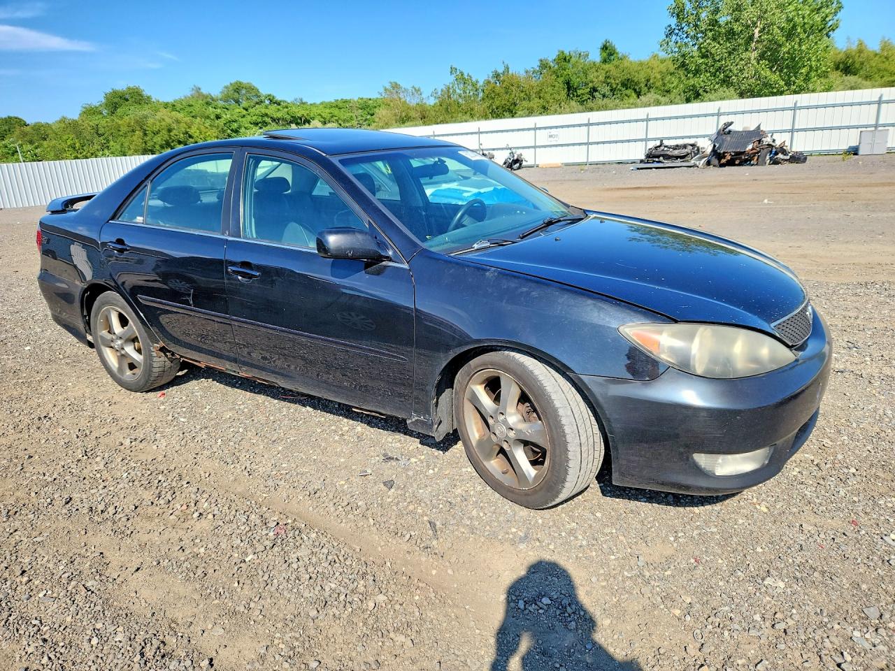 2005 Toyota Camry Se V6 Black vin: 4T1BA32K25U074733