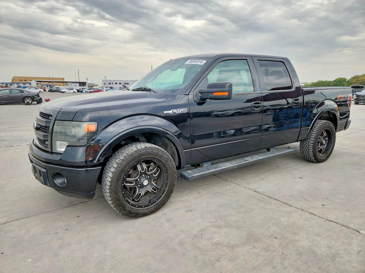 2013 Ford F150 Supercrew Black vin: 1FTFW1CT1DKE75638