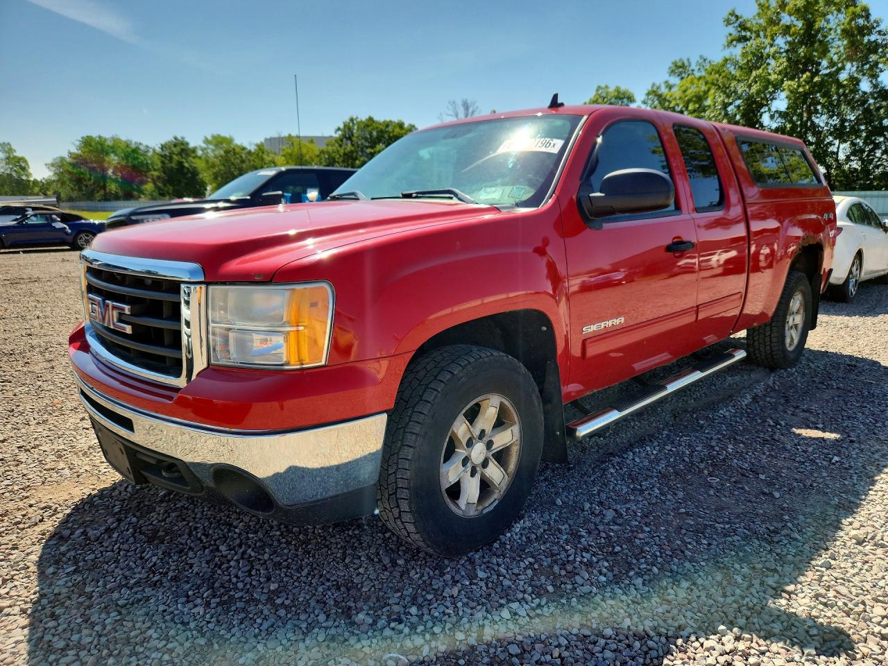 2010 Gmc Sierra K1500 Sle Red vin: 1GTSKVE39AZ278847
