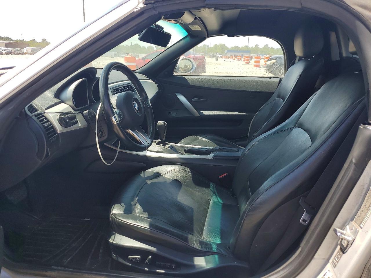 2006 Bmw Z4 3.0 Silver vin: 4USBU33526LW67952