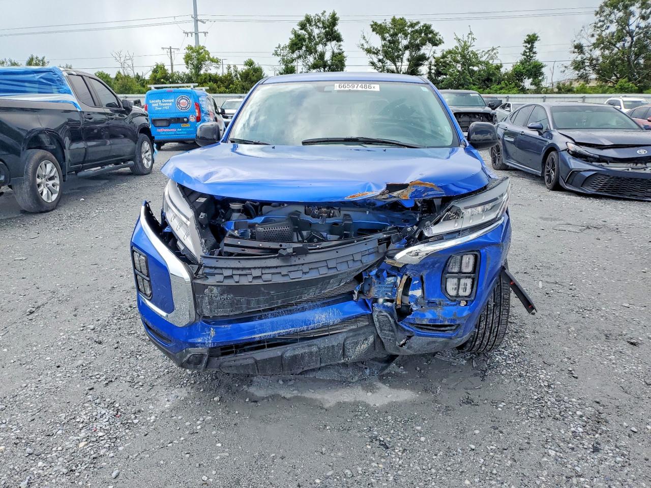 2026 Mitsubishi Outlander Sport S/se Синий vin: JA4ARUAU0TU009744