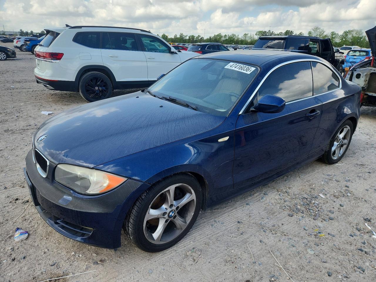 2011 Bmw 128 I Blue vin: WBAUP7C58BVK78404