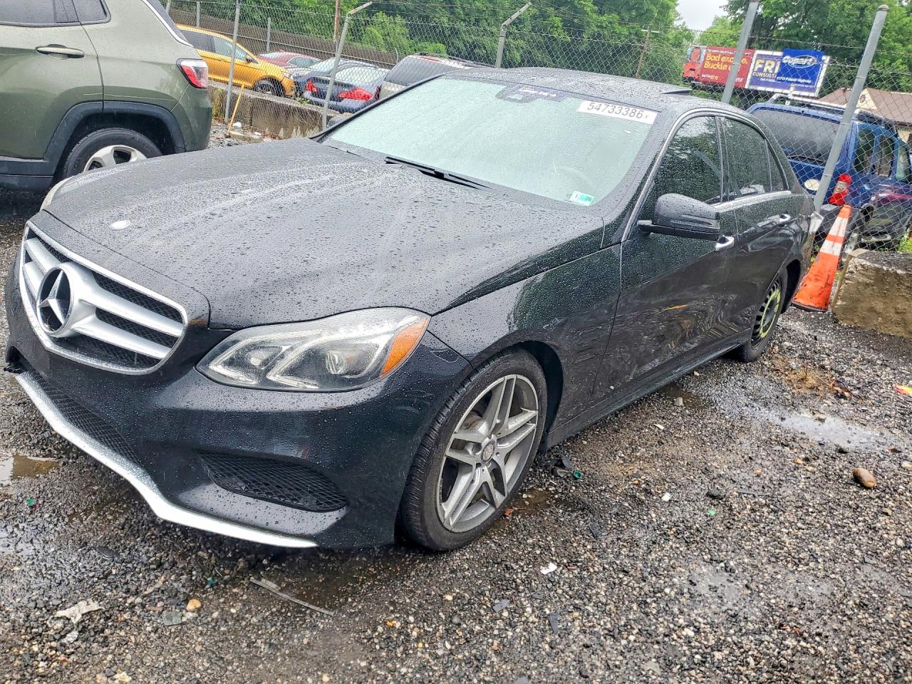 2016 Mercedes-benz E 350 4matic Black vin: WDDHF8JB1GB220963