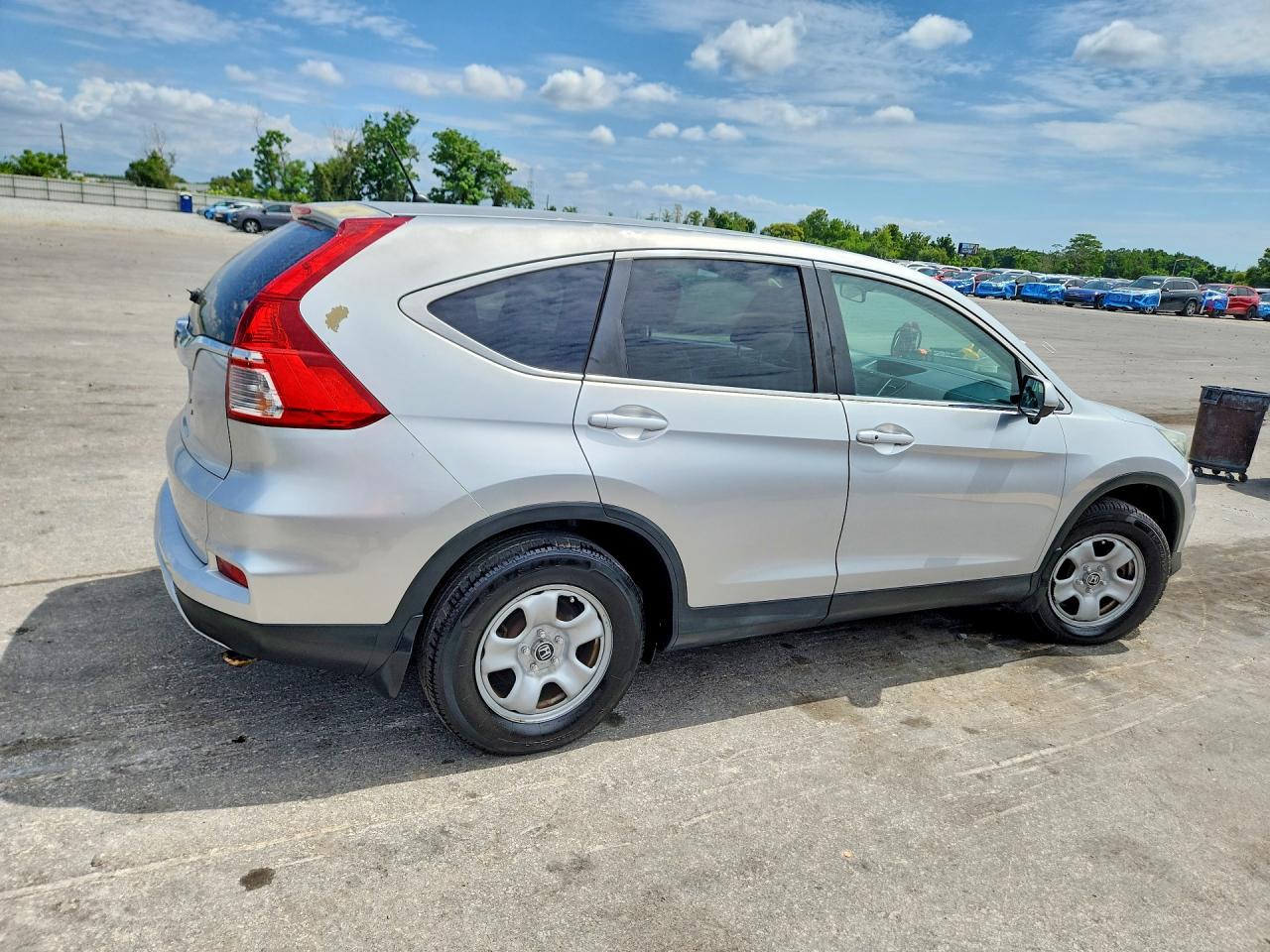 2015 Honda Cr-v Ex Silver vin: 2HKRM3H58FH501193