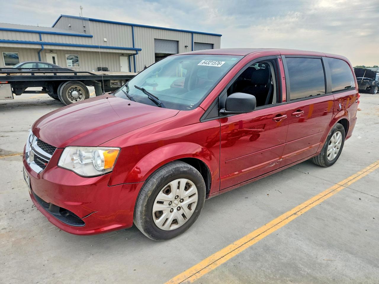 2015 Dodge Grand Caravan Se Красный vin: 2C4RDGBG5FR616581