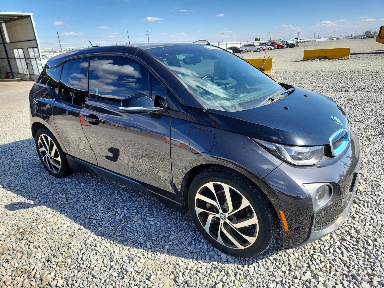 2015 Bmw I3 Rex Gray vin: WBY1Z4C54FV504411