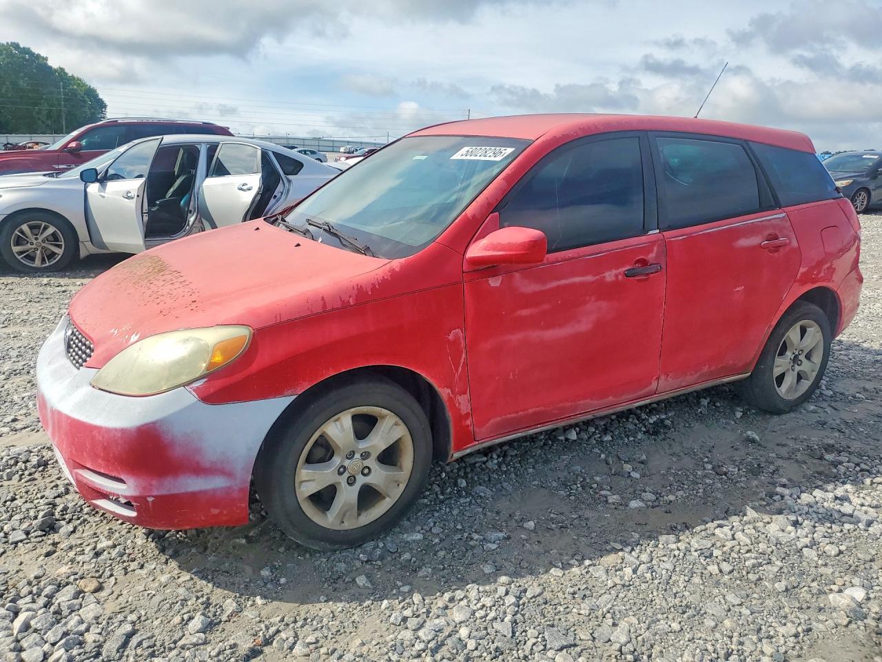 2004 Toyota Corolla Matrix Xr Red vin: 2T1KR32E44C247851