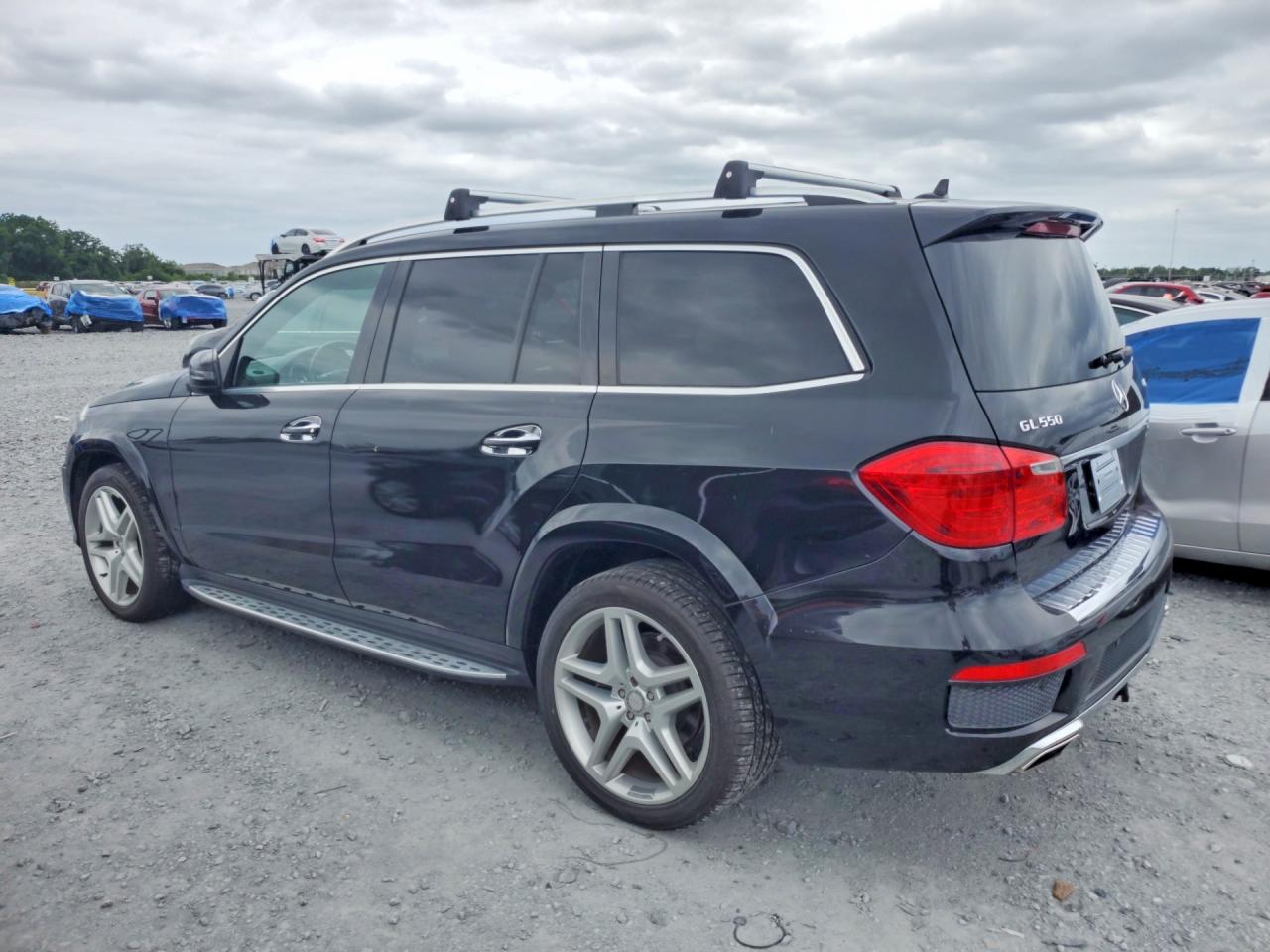 2015 Mercedes-benz Gl 550 4matic Black vin: 4JGDF7DE5FA456010