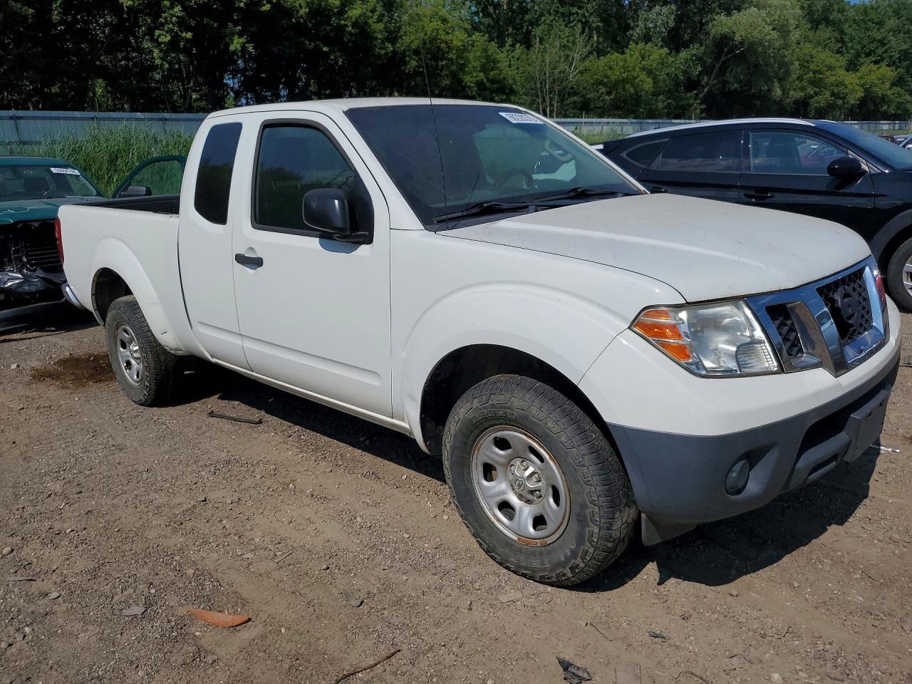 2014 Nissan Frontier S White vin: 1N6BD0CT6EN769418