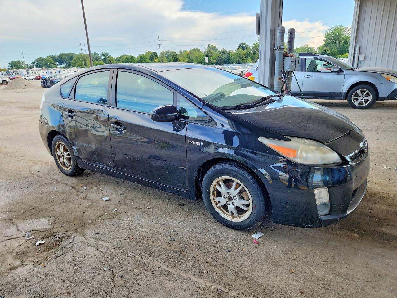 2010 Toyota Prius Ii Black vin: JTDKN3DU8A0223932