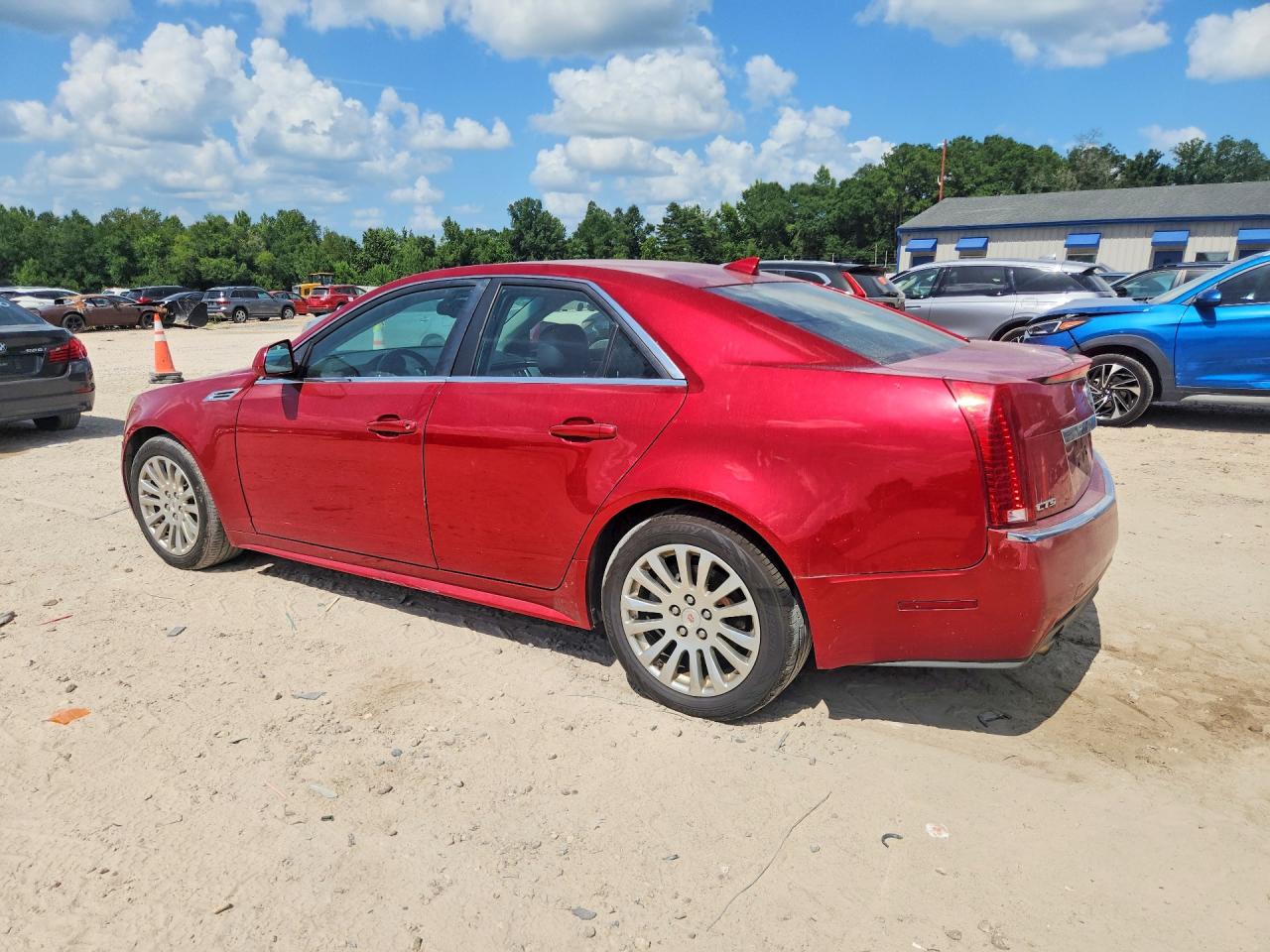 2010 Cadillac Cts Performance Collection Red vin: 1G6DJ5EG7A0119394