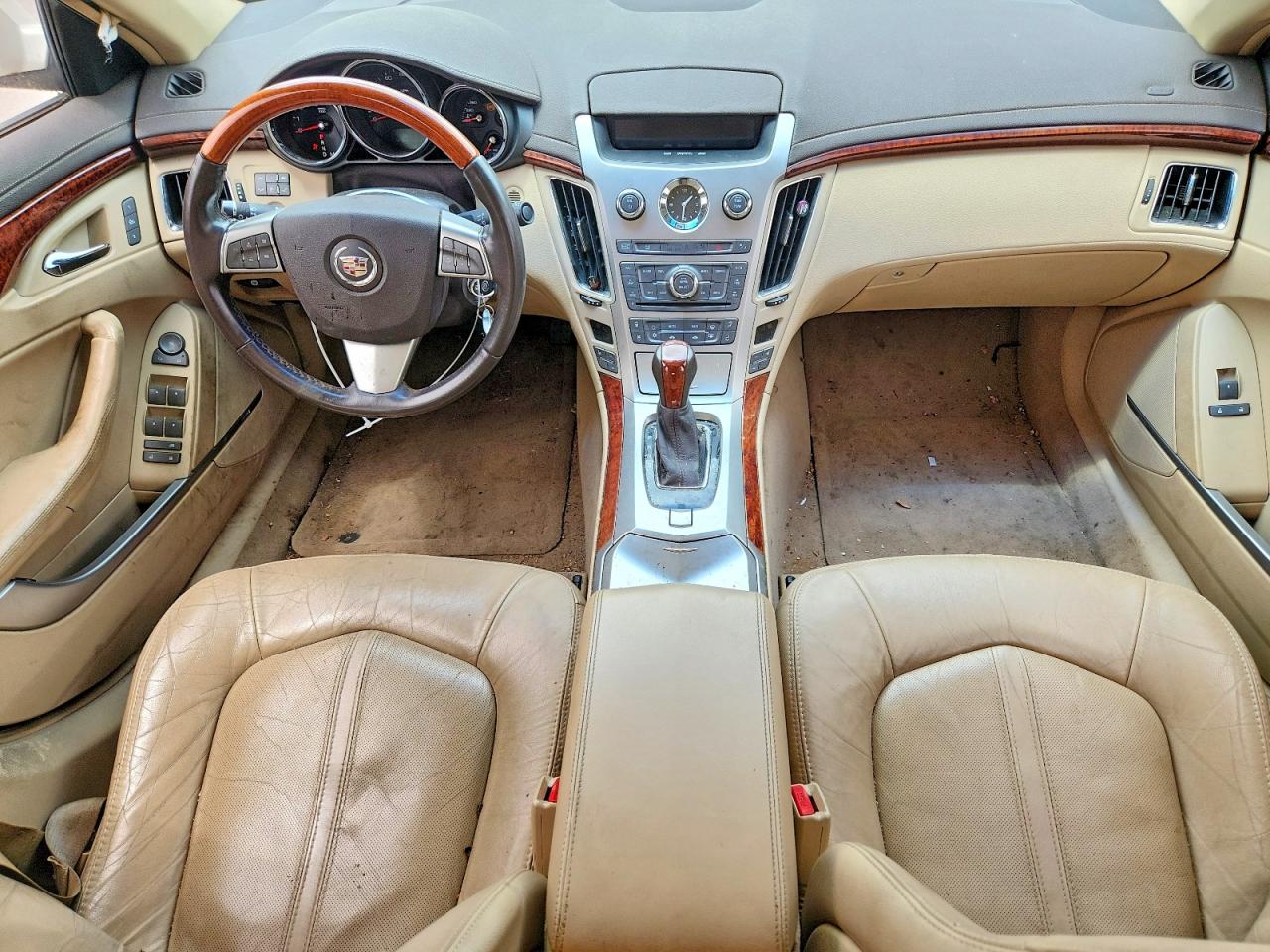 2011 Cadillac Cts Luxury Collection White vin: 1G6DF5EY4B0128923