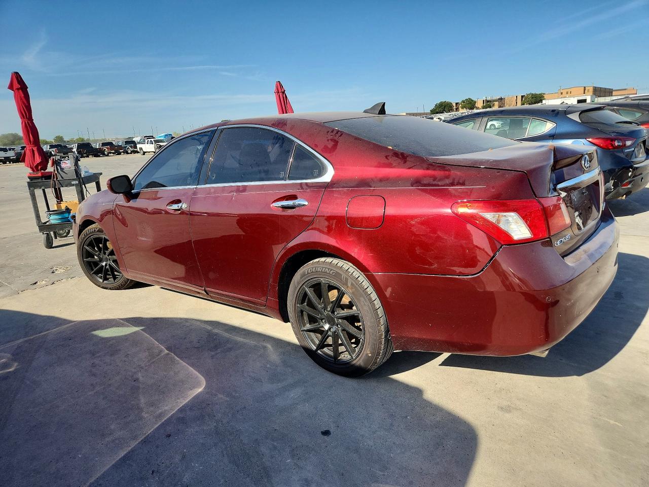 2008 Lexus Es 350 Burgundy vin: JTHBJ46G382223164