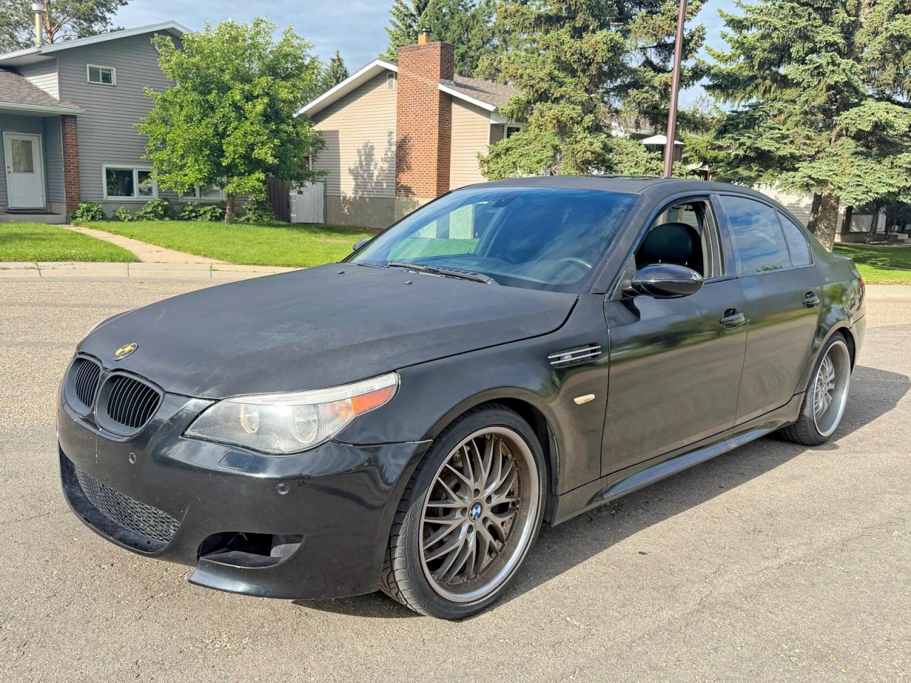 2006 Bmw M5 Black vin: WBSNB93576B583796