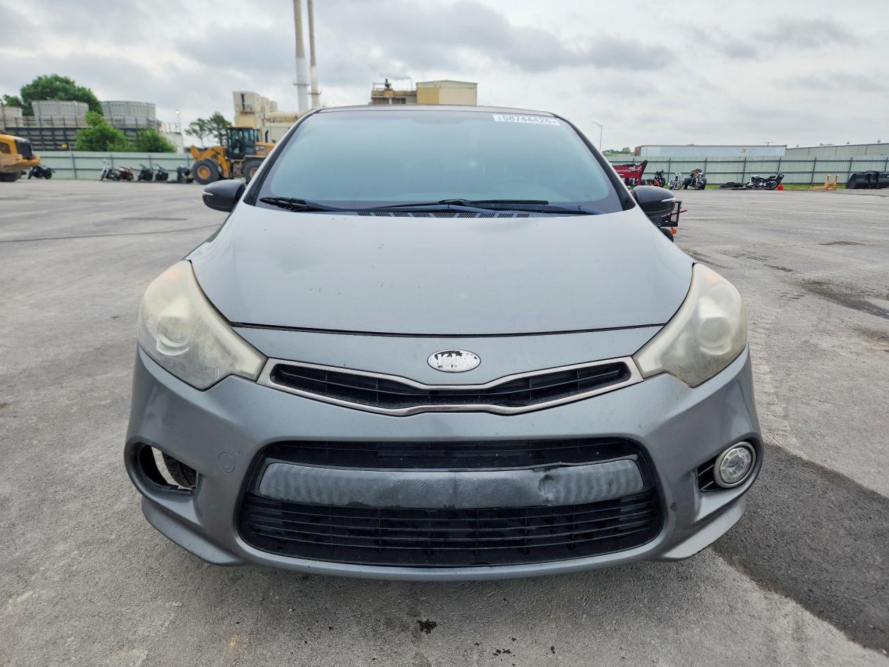 2014 Kia Forte Sx Gray vin: KNAFZ6A30E5225828