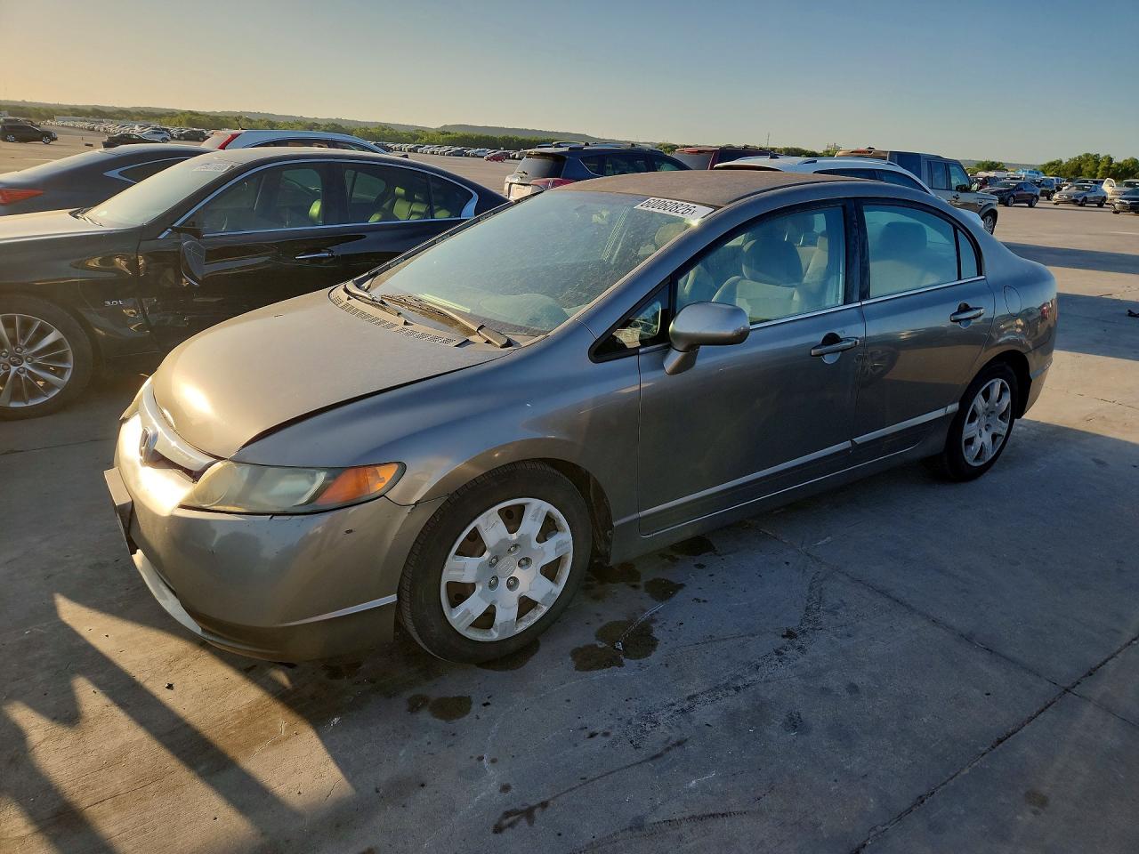 2006 Honda Civic Lx Серый vin: 1HGFA16576L039211