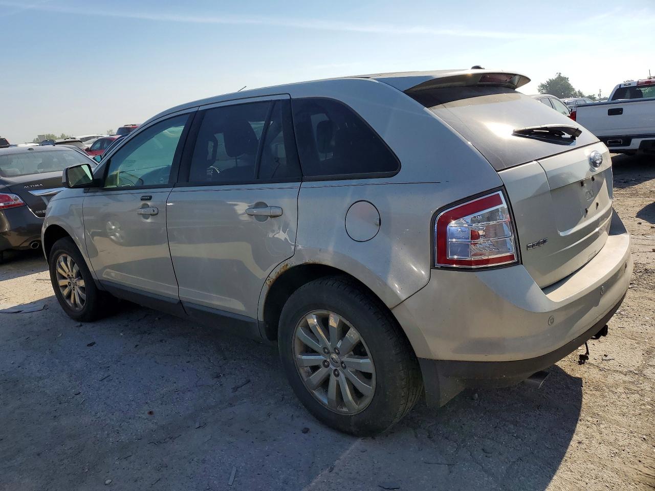 2007 Ford Edge Sel Silver vin: 2FMDK48C17BB46641