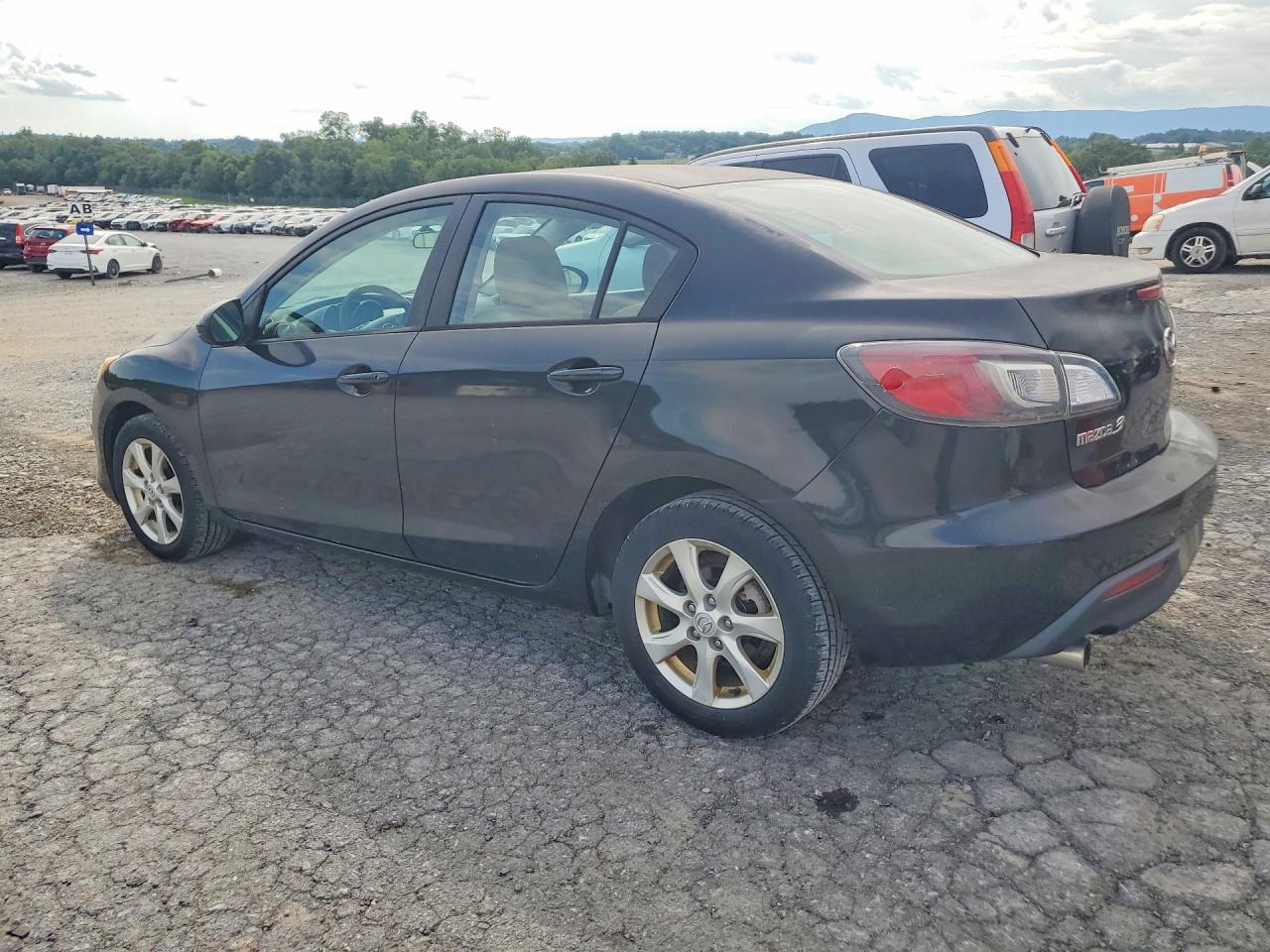 2010 Mazda 3 I Black vin: JM1BL1SG8A1153981