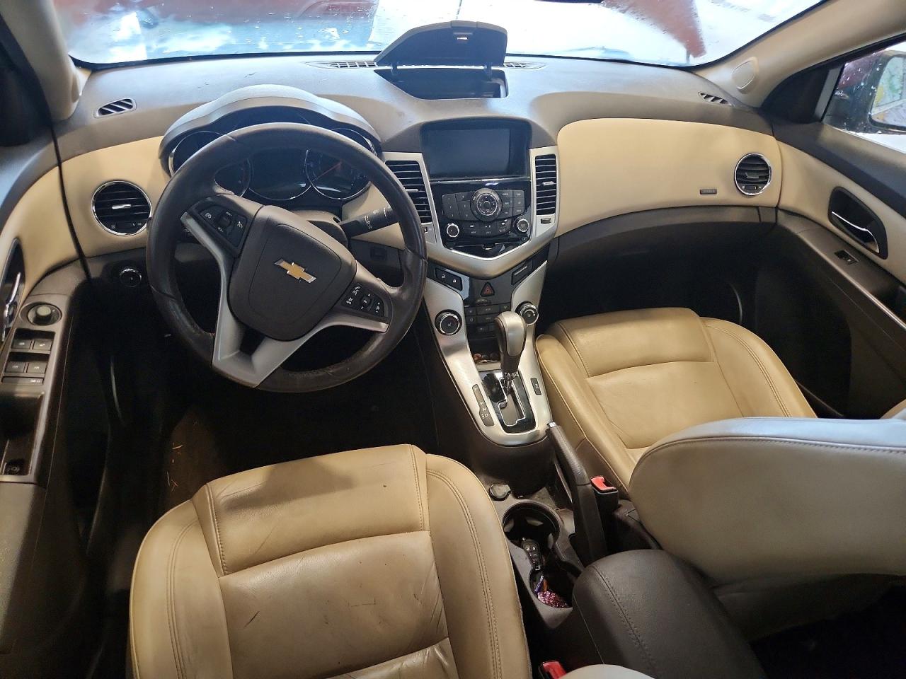 2012 Chevrolet Cruze Ltz Brown vin: 1G1PH5SC8C7249162