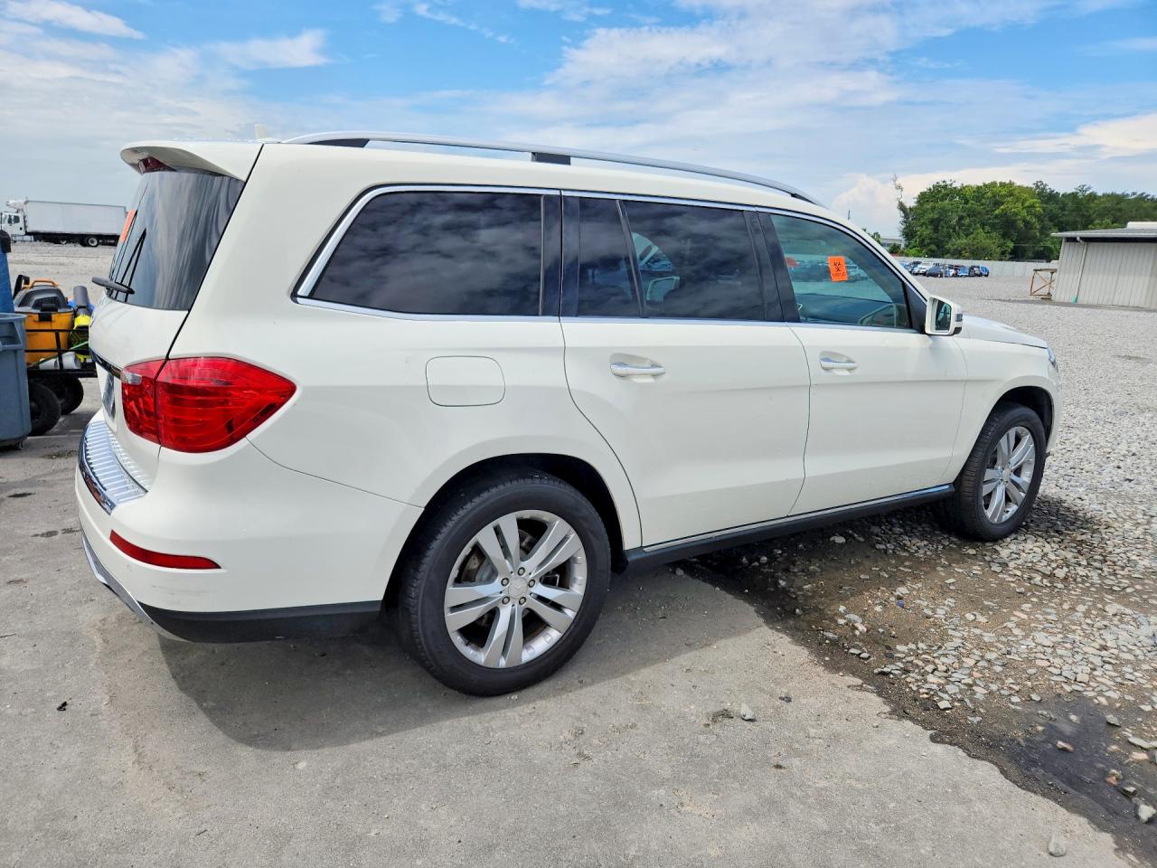 2013 Mercedes-benz Gl 450 4matic White vin: 4JGDF7CE8DA169758