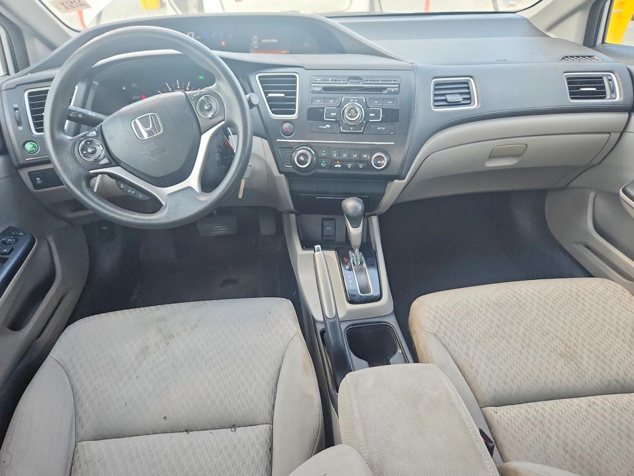 2014 Honda Civic Lx Silver vin: 2HGFB2F52EH503519