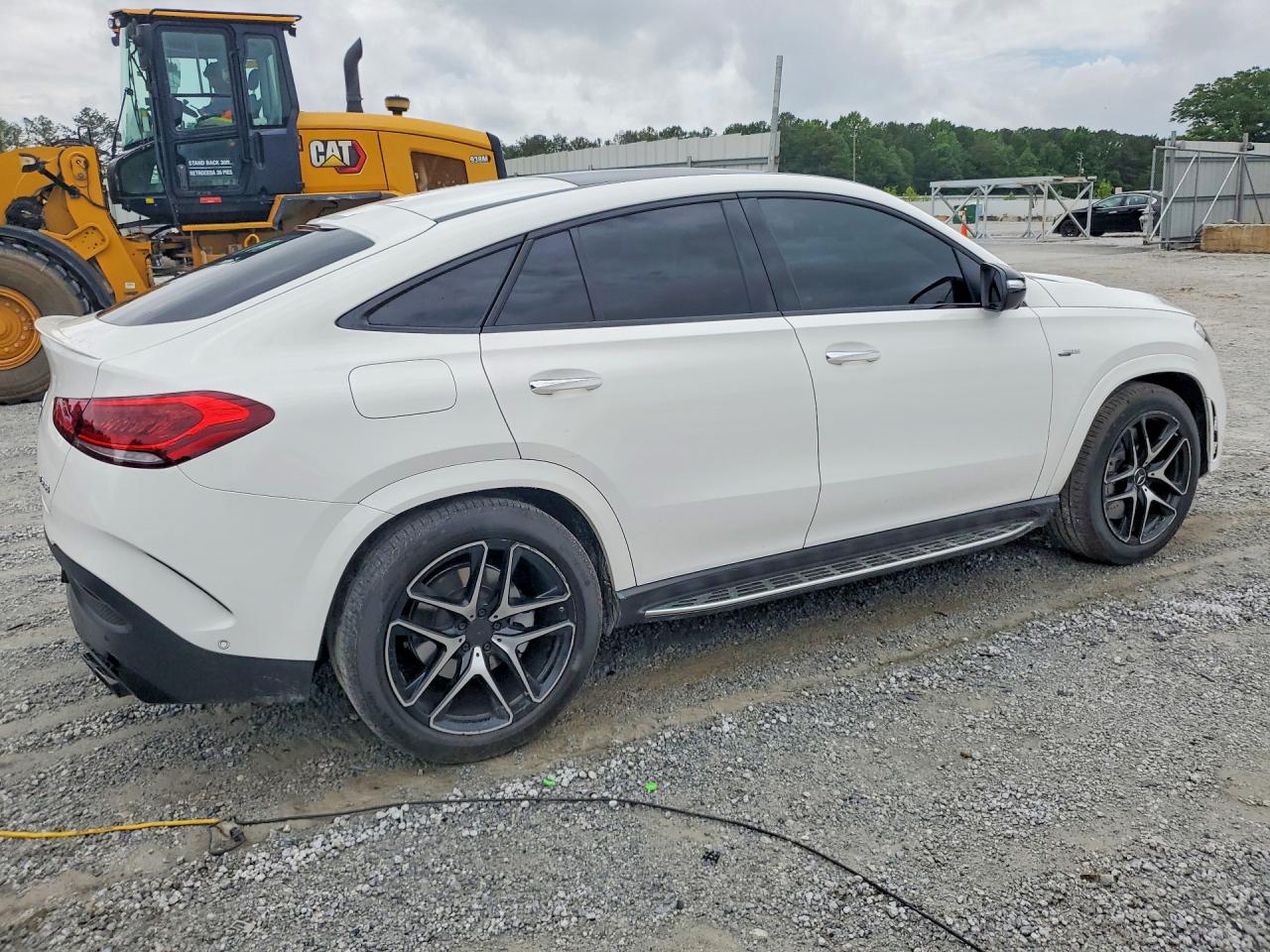 2022 Mercedes-benz Gle Coupe Amg 53 4matic Белый vin: 4JGFD6BB0NA665638