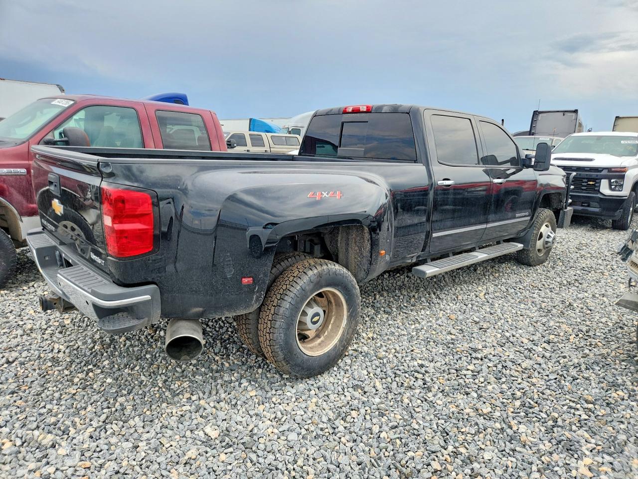2015 Chevrolet Silverado K3500 Ltz Black vin: 1GC4K0C88FF118560