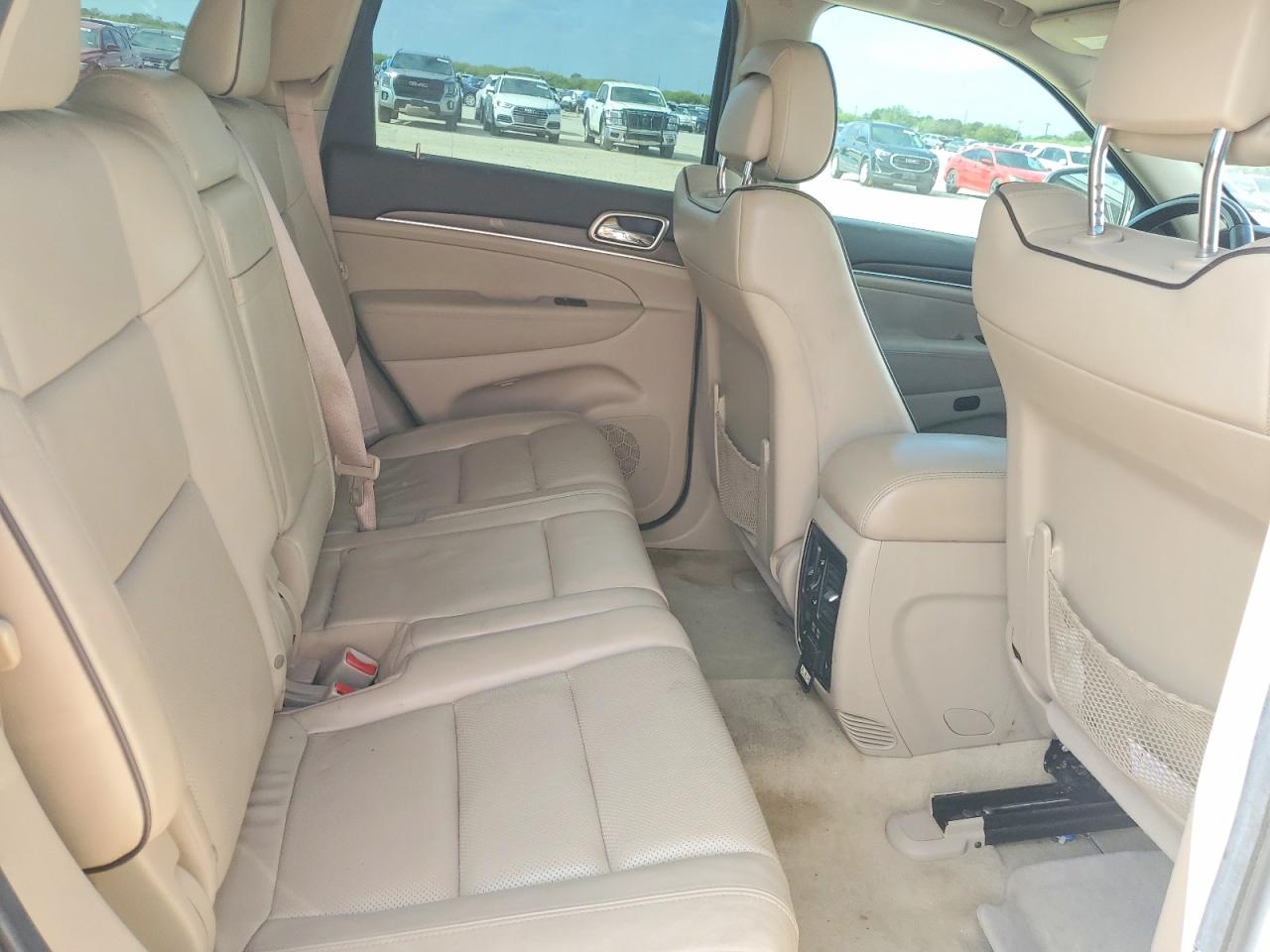 2014 Jeep Grand Cherokee Overland White vin: 1C4RJFCM6EC404254