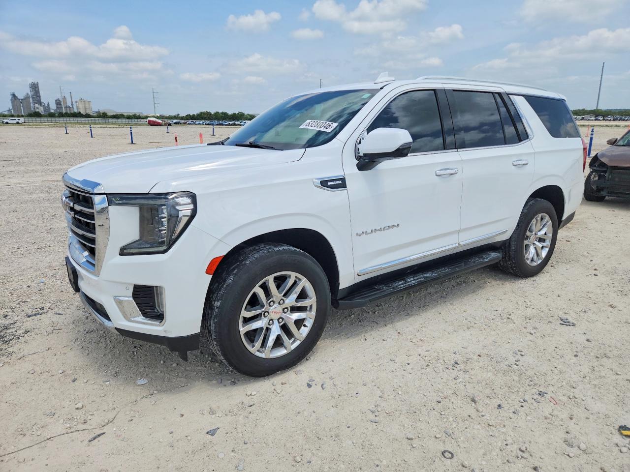 2022 Gmc Yukon Slt White vin: 1GKS1BKT6NR188927