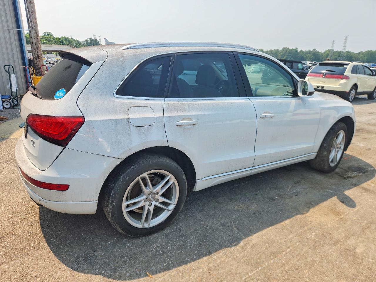 2014 Audi Q5 Premium Plus White vin: WA1LFAFP0EA057820