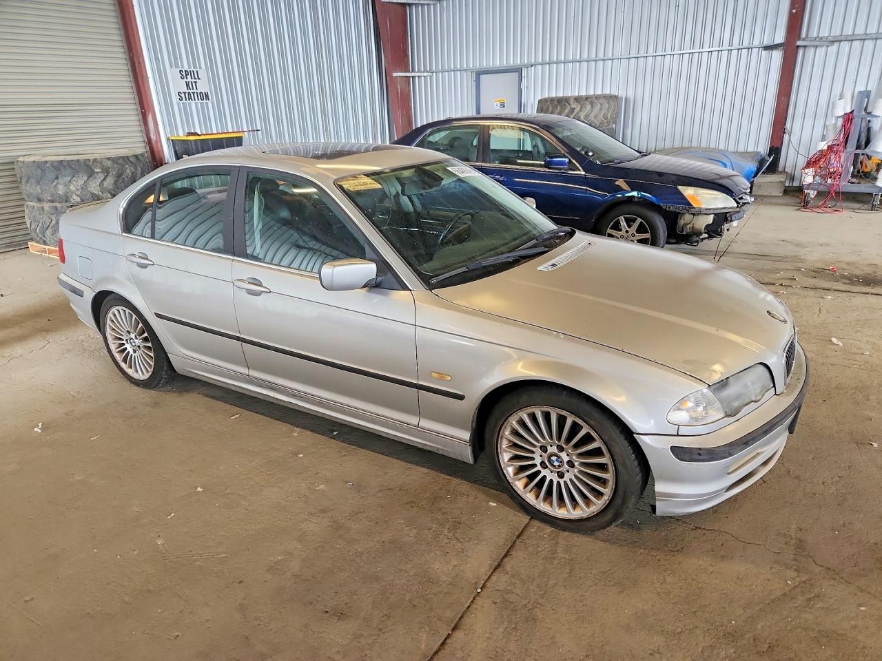 2001 Bmw 330 I Silver vin: WBAAV53411FK46908