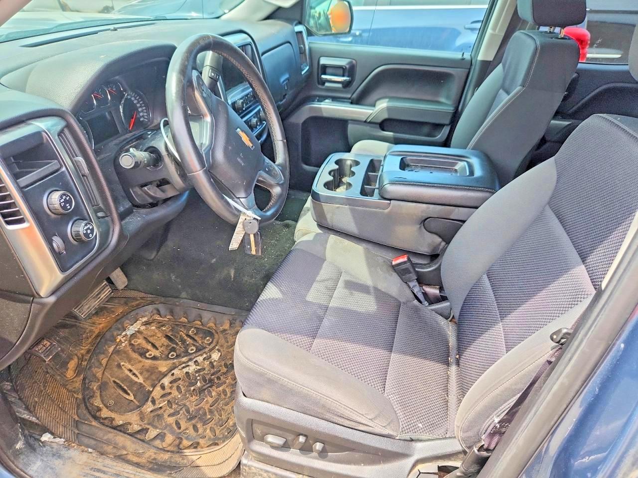 2014 Chevrolet Silverado K1500 Lt Blue vin: 1GCVKREH5EZ123928