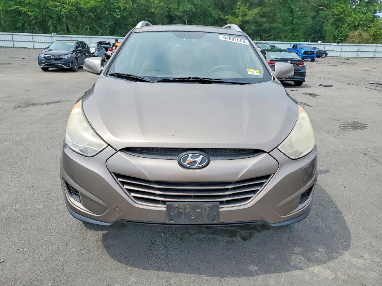 2011 Hyundai Tucson Gls Brown vin: KM8JU3ACXBU289706