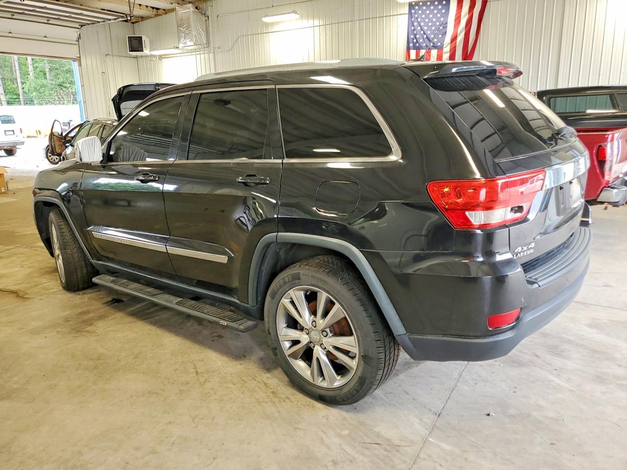 2013 Jeep Grand Cherokee Laredo Черный vin: 1C4RJFAG4DC529314