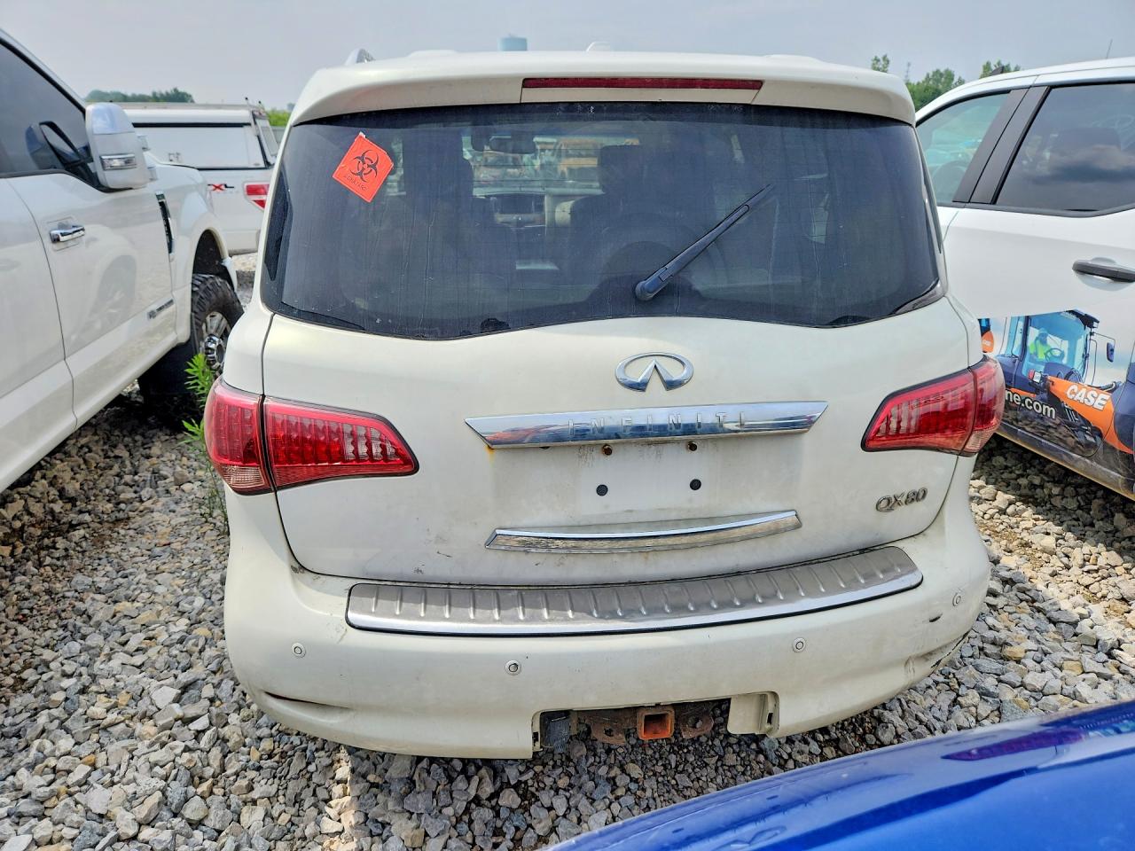2014 Infiniti Qx80 Base Белый vin: JN8AZ2NE3E9062638