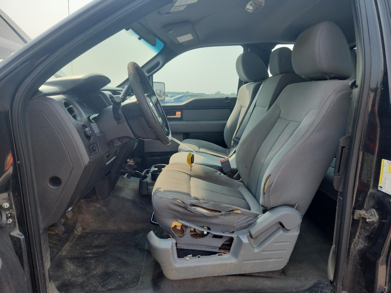 2012 Ford F150 Super Cab Black vin: 1FTFX1EF4CFC82153