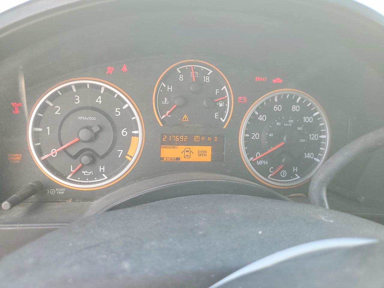 2009 Nissan Titan Xe Ffv Gray vin: 1N6BA06A49N305875