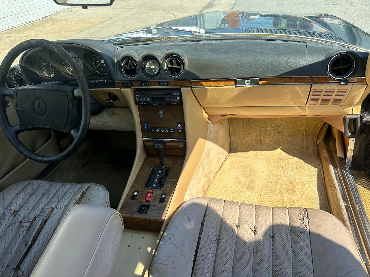 1986 Mercedes-benz 560sl Black vin: WDBBA4BD7GA039241