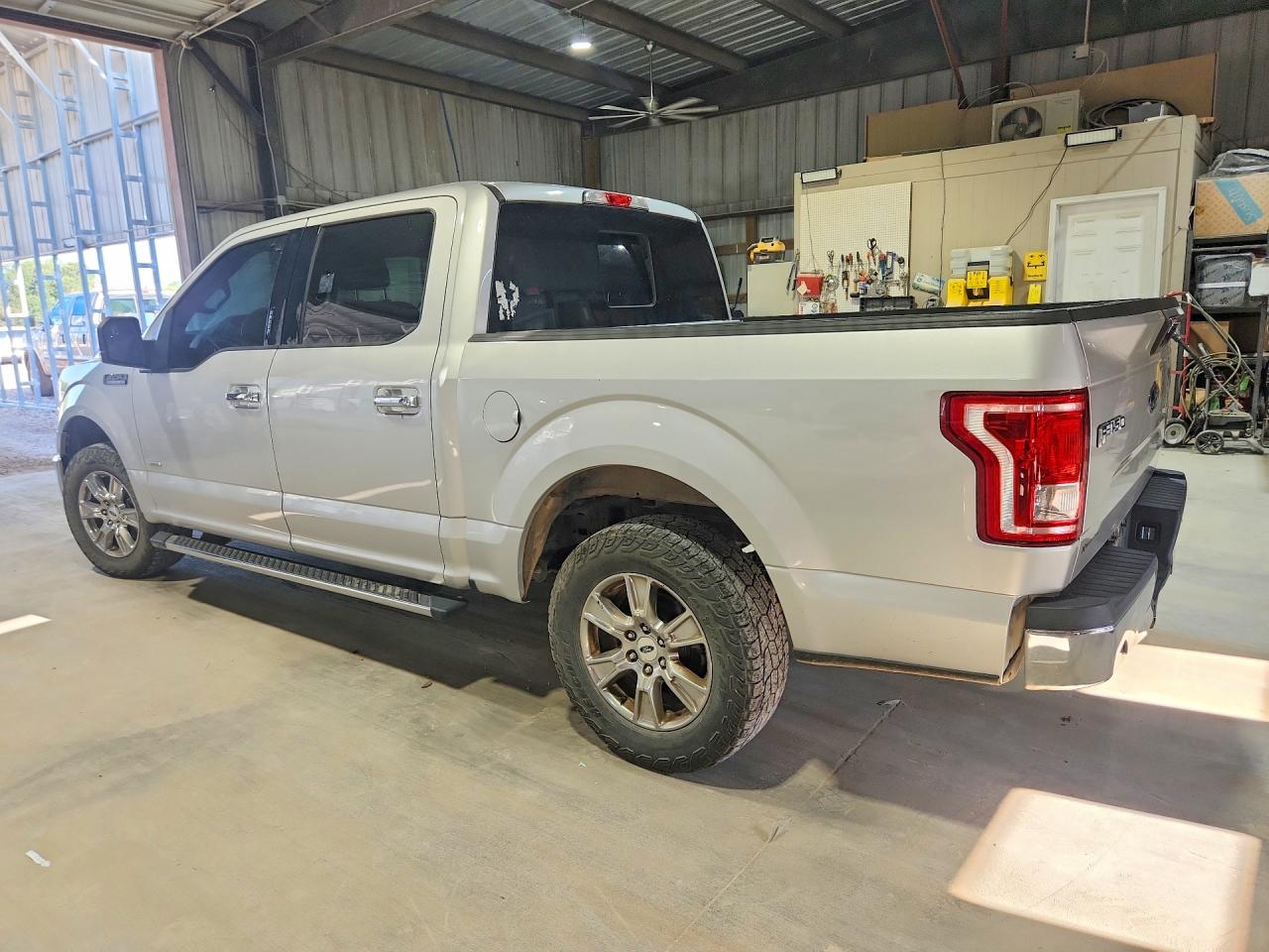 2015 Ford F150 Supercrew Silver vin: 1FTEW1CP5FKD37005